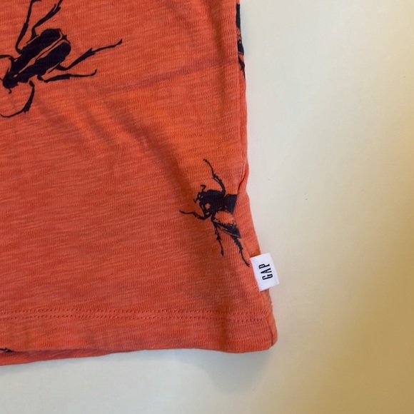 Gap Kids Short Sleeve T-shirt Bugs and Beetles Boys Large Like New - Picture 6 of 7